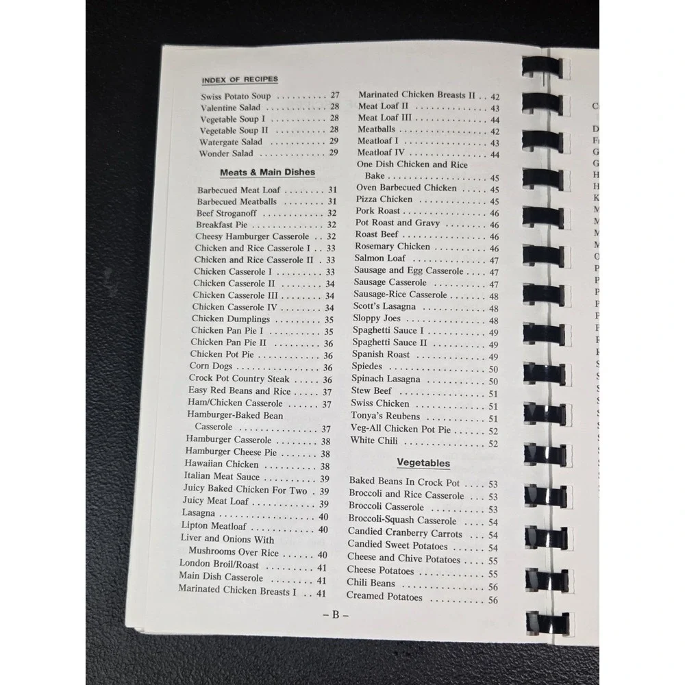 First Baptist Church Of Stanfield Cookbook Stanfield, North Carolina 2000 Spiral